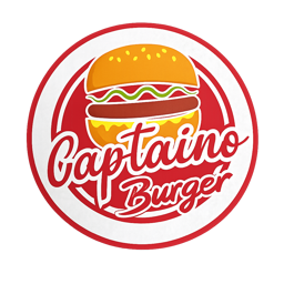 Captaino Burger logo.